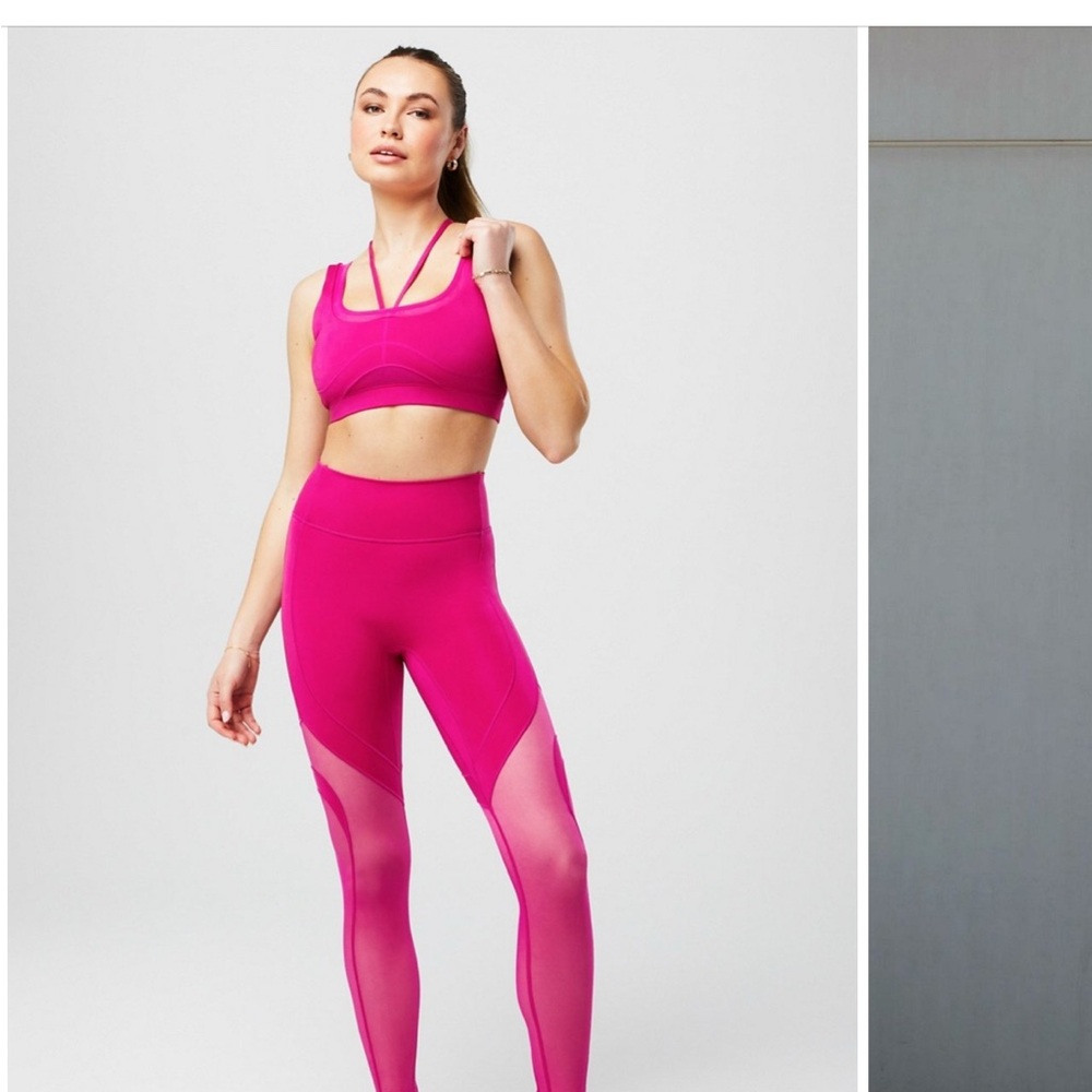 Fabletics Pink Activewear Set
